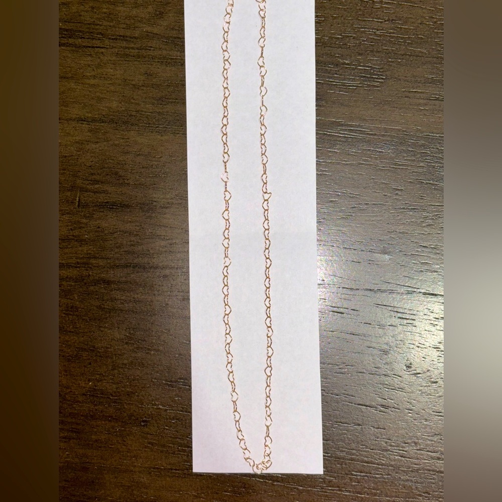Plated Gold Heart Shape Chocker